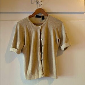 Liz Claiborne short sleeve cardigan
